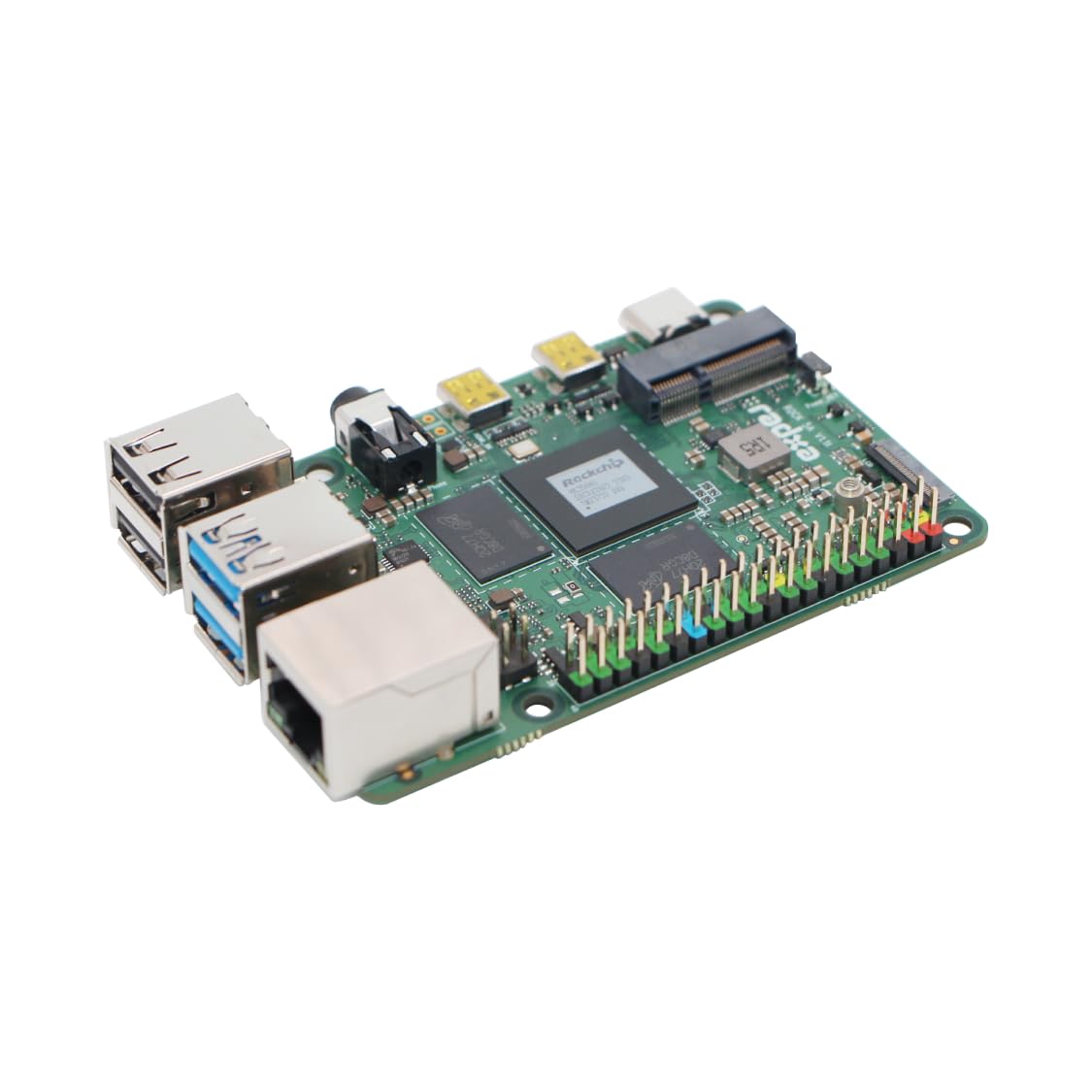 新品未開封 Rock 5A 4GB Radxa Rock 5A RK3588S, CPU SBC de 8 núcleos, GPU, NPU, HDMI com